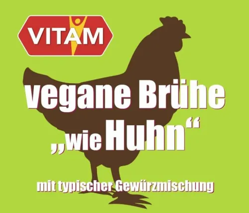VITAM GMBH Brühen & Würze|Brühen^VITAM - Gemüsebrühe "wie Huhn" vegan bio, 150g