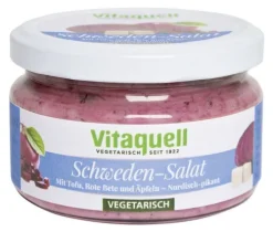 Fauser Vitaquellwerk KG (GmbH & Co.) Pikante Brotaufstriche|Glutenfreie Lebensmittel^Vitaquell - Schweden-Tofu-Salat vegetarisch 200g