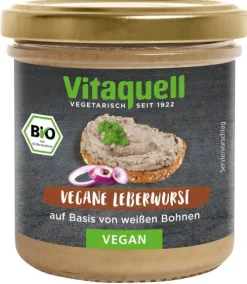 Fauser Vitaquellwerk KG (GmbH & Co.) Pikante Brotaufstriche|Vegane Brotaufstriche^Vitaquell - Vegane Leberwurst bio 125g