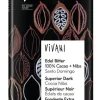 Vivani Schokolade^- Edel Bitter 100% Cacao + Nibs, 80g