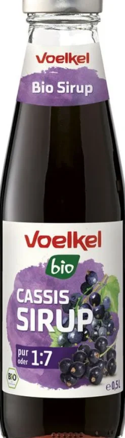 VOELKEL Sirup^- Bio Sirup Cassis, 500ml