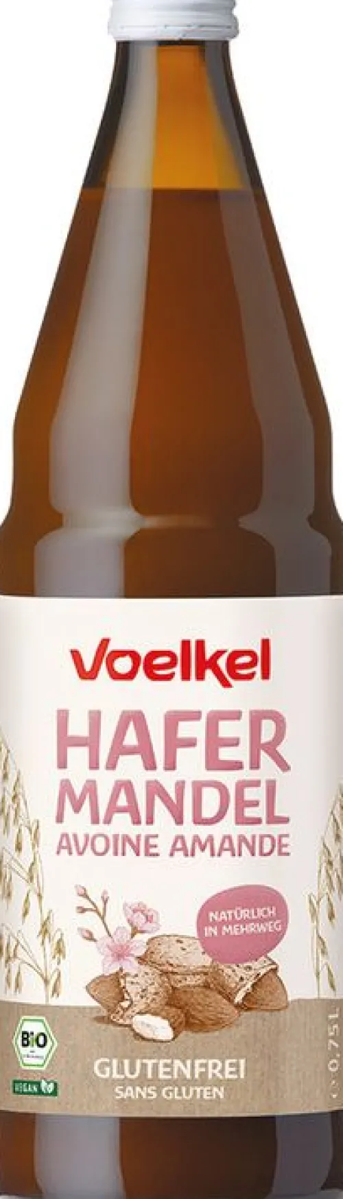 VOELKEL Getreidedrinks|Glutenfreie Lebensmittel^- Hafer Mandel glutenfrei bio 750ml