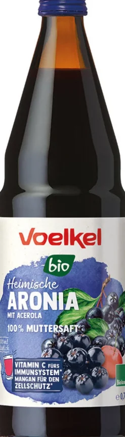 VOELKEL Fruchtsäfte^- Heimische Aronia mit Acerola, 750ml