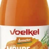 VOELKEL Gemüsesäfte|Glutenfreie Lebensmittel^- Möhre Mango, 0,25l