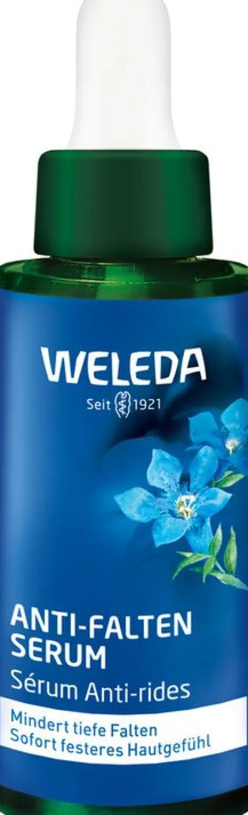 WELEDA Gesichtspflege|Naturkosmetik^- Anti-Falten Serum Blauer Enzian & Edelweiß, 30ml