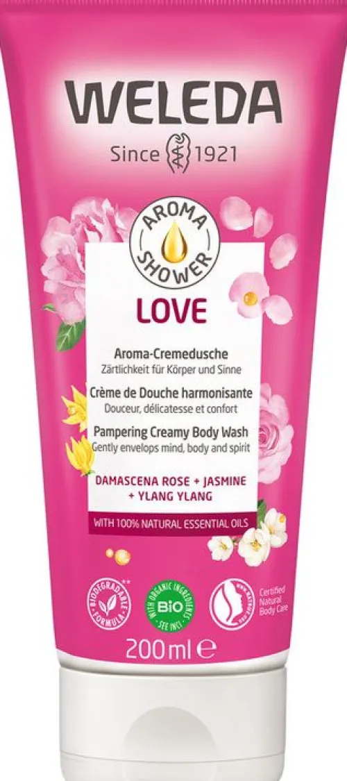WELEDA Hautpflege|Duschgel^- Aroma Shower Love 200ml