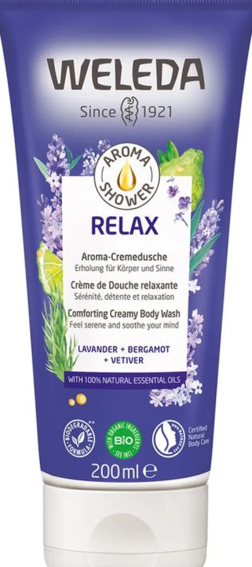 WELEDA Hautpflege|Duschgel^- Aroma Shower Relax 200ml