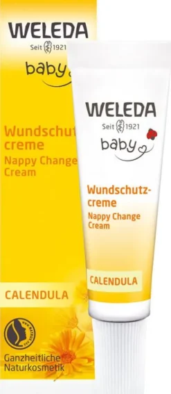 WELEDA Hautcremes|Hautpflege^- Baby Calendula Wundschutzcreme, 10ml