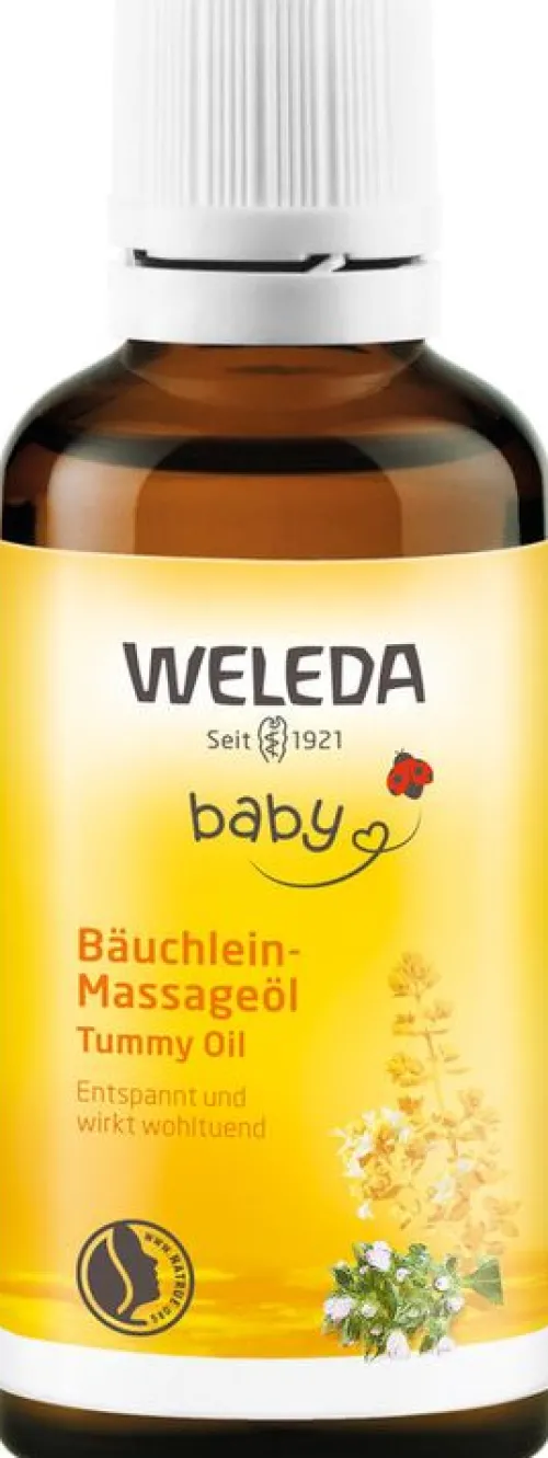 WELEDA Pflegeöle|Naturkosmetik^- Bäuchlein-Massageöl, 50ml