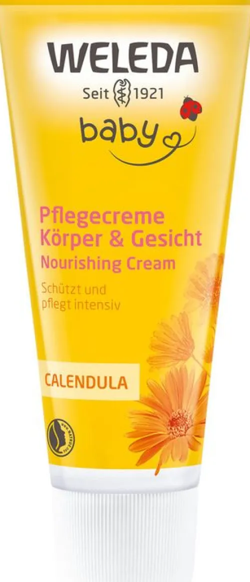 WELEDA Hautpflege|Gesichtspflege^- CALENDULA Pflegecreme Körper & Gesicht, 75ml