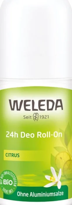 WELEDA Parfüm Und Deo|Naturkosmetik^- Citrus 24h Deo Roll-On, 50 ml