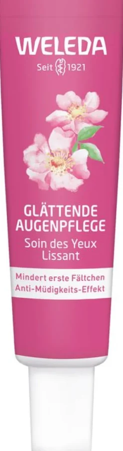WELEDA Gesichtspflege|Naturkosmetik^- Glättende Augenpflege Wildrose & Weisser Tee, 12ml