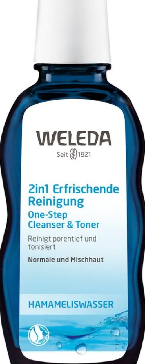 WELEDA Naturkosmetik|Gesichtspflege^- 2in1 Erfrischende Reinigung, 100ml