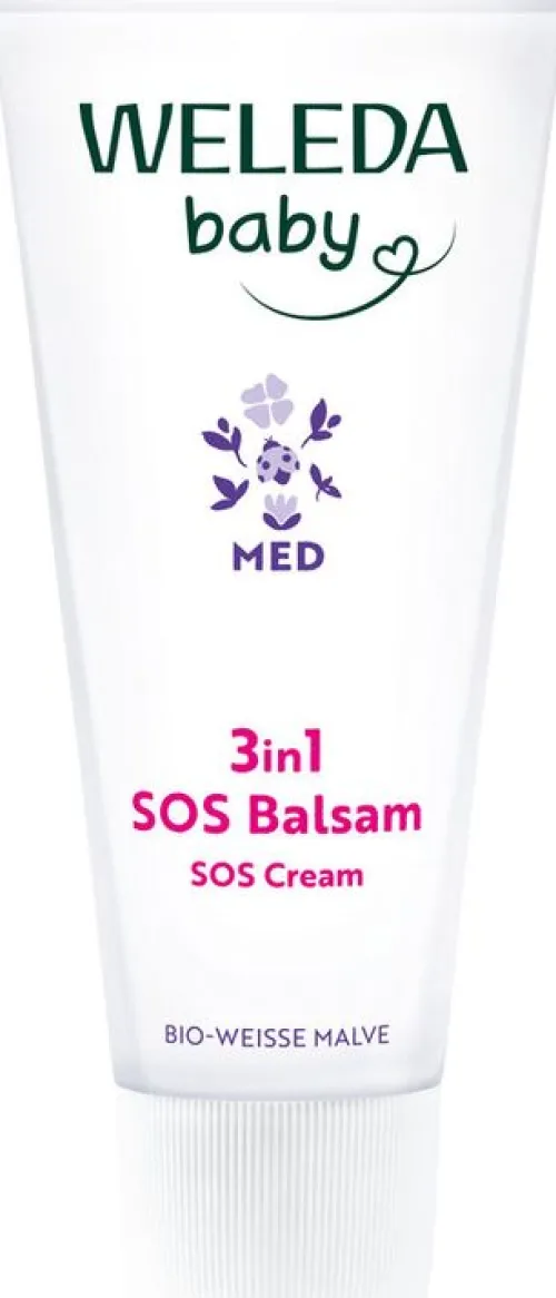 WELEDA Hautpflege^- 3in1 SOS Balsam Weisse Malve, 50ml