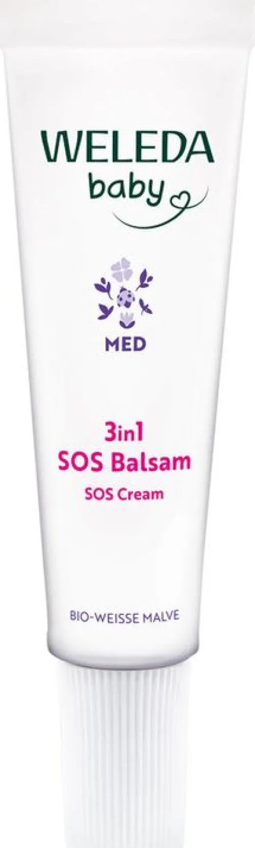 WELEDA Hautpflege^- 3in1 SOS Balsam Weisse Malve, 10ml