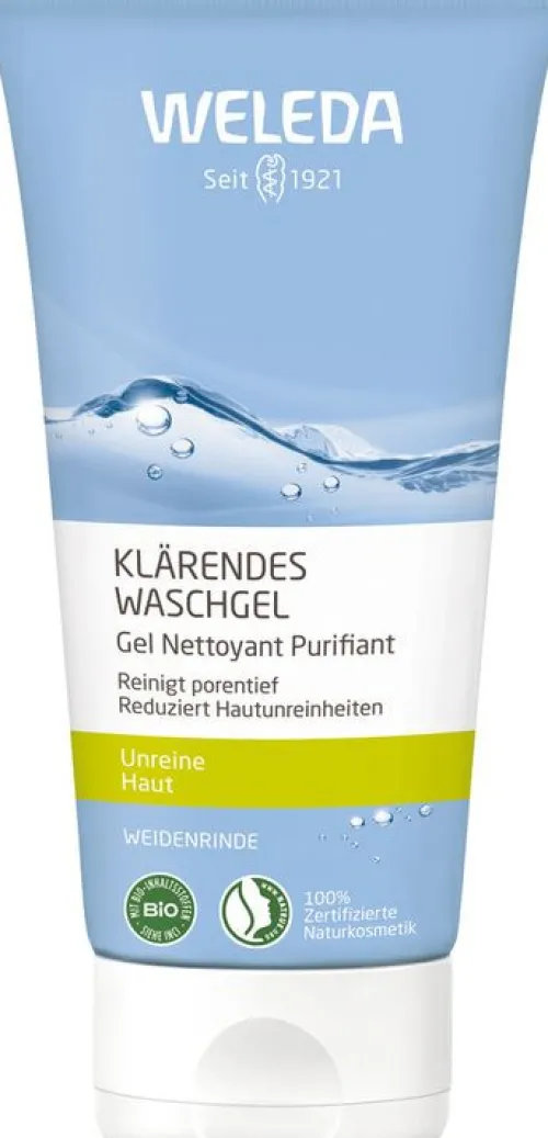 WELEDA Gesichtspflege|Naturkosmetik^- NATURALLY CLEAR Klärendes Waschgel 100ml