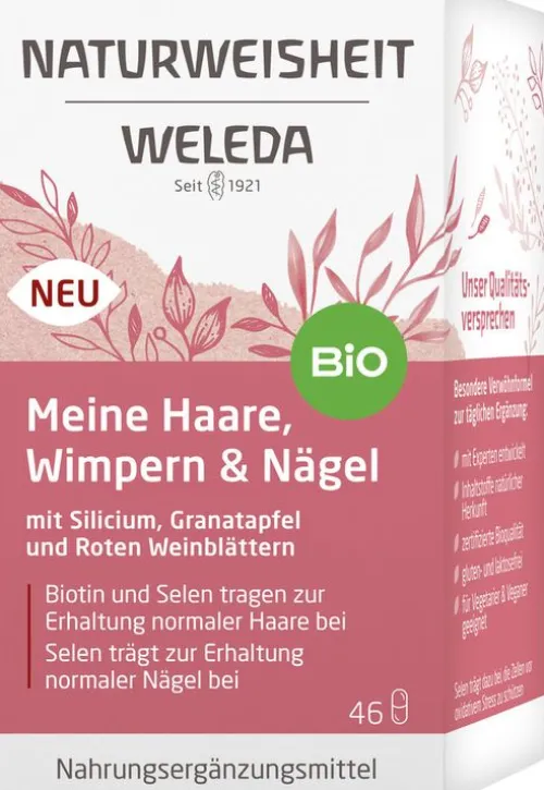 WELEDA Vitamine Und Mineralien^- Naturweisheit Meine Haare, Wimpern, Nägel, 46 Kaps.