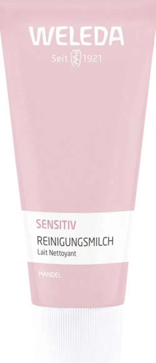 WELEDA Gesichtspflege|Naturkosmetik^- Sensitiv Reinigungsmilch Mandel, 75 ml