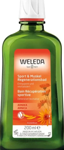WELEDA Badezusätze|Hautpflege^- Sport & Muskel Regenerationsbad Arnika 200 ml