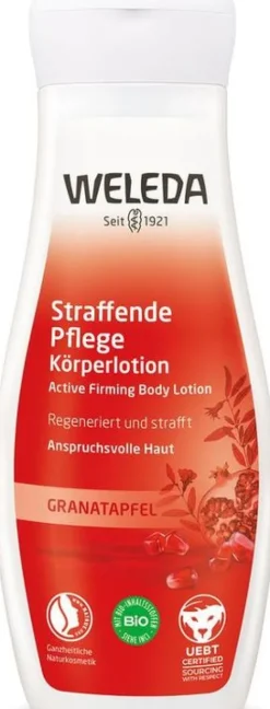 WELEDA Hautpflege^- Straffende Pflege Körperlotion Granatapfel 200ml