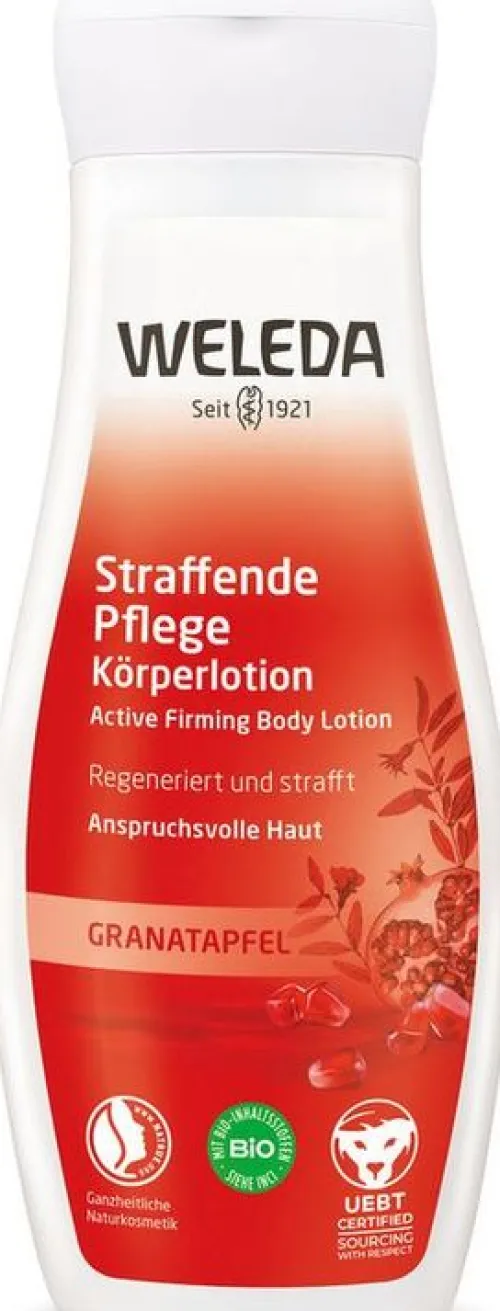 WELEDA Hautpflege^- Straffende Pflege Körperlotion Granatapfel 200ml