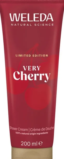 WELEDA Duschgel|Hautpflege^- Very Cherry Shower Cream, 200ml
