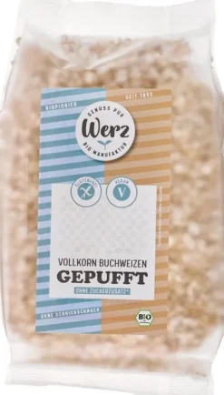 Karl Otto Werz naturkornmühle GmbH & Co. KG Körner|Keime & Saaten^Werz - Vollkorn Buchweizen gepufft, glutenfrei, bio 80g