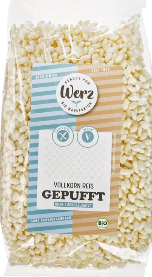 Karl Otto Werz naturkornmühle GmbH & Co. KG Reis|Körner^Werz - Vollkorn Reis gepufft bio 125g