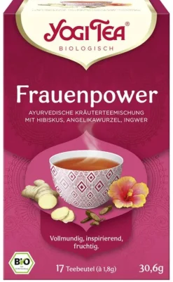 Yogi Tea Glutenfreie Lebensmittel^- Frauenpower bio Kräutertee