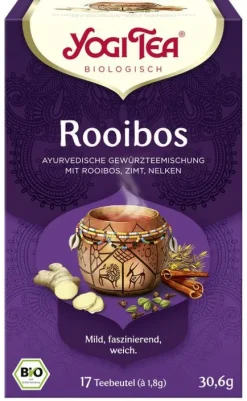 Yogi Tea Glutenfreie Lebensmittel^® Rooibos Bio 17x1,8g