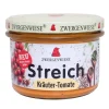 ZWERGENWIESE Vegane Brotaufstriche|Glutenfreie Lebensmittel^- Kräuter-Tomate Streich Bio Vegan 180g