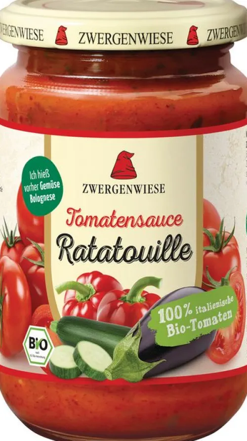 ZWERGENWIESE Saucen Und Dressing^- Ratatouille ehem. Gemüse Bolognese, 340ml