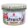 ZWERGENWIESE Vegane Brotaufstriche|Glutenfreie Lebensmittel^- Rucola-Senf Streich Bio Vegan 180g