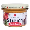 ZWERGENWIESE Vegane Brotaufstriche|Glutenfreie Lebensmittel^- Rucola-Tomate Streich Bio Vegan 180g