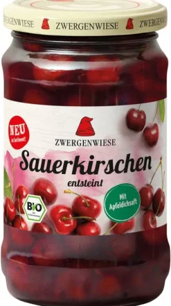 ZWERGENWIESE Glutenfreie Lebensmittel^- Sauerkirschen, 360g