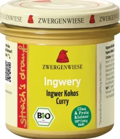 ZWERGENWIESE Vegane Brotaufstriche^- streich's drauf Ingwery, 135g