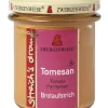 ZWERGENWIESE Pikante Brotaufstriche|Glutenfreie Lebensmittel^- Tomesan streich s drauf bio glutenfrei 160g